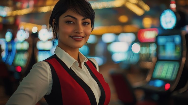 Antarmuka taruhan di Live Casino raja wd